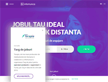 Tablet Screenshot of infomunca.ro